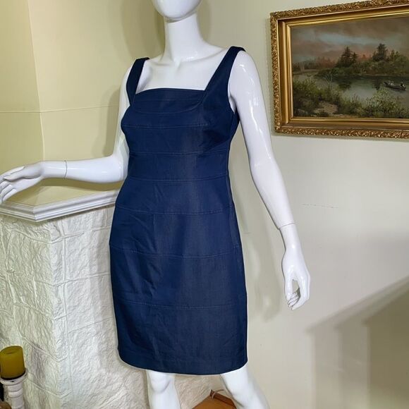 Evan Picone Sleeveless Bandeau Dress - Picture 2 of 11